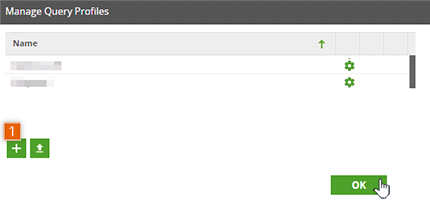 Manage Query Profiles