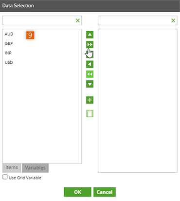 API Query Component-Data Selection