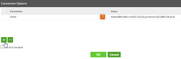 API Query Component-Connection Option