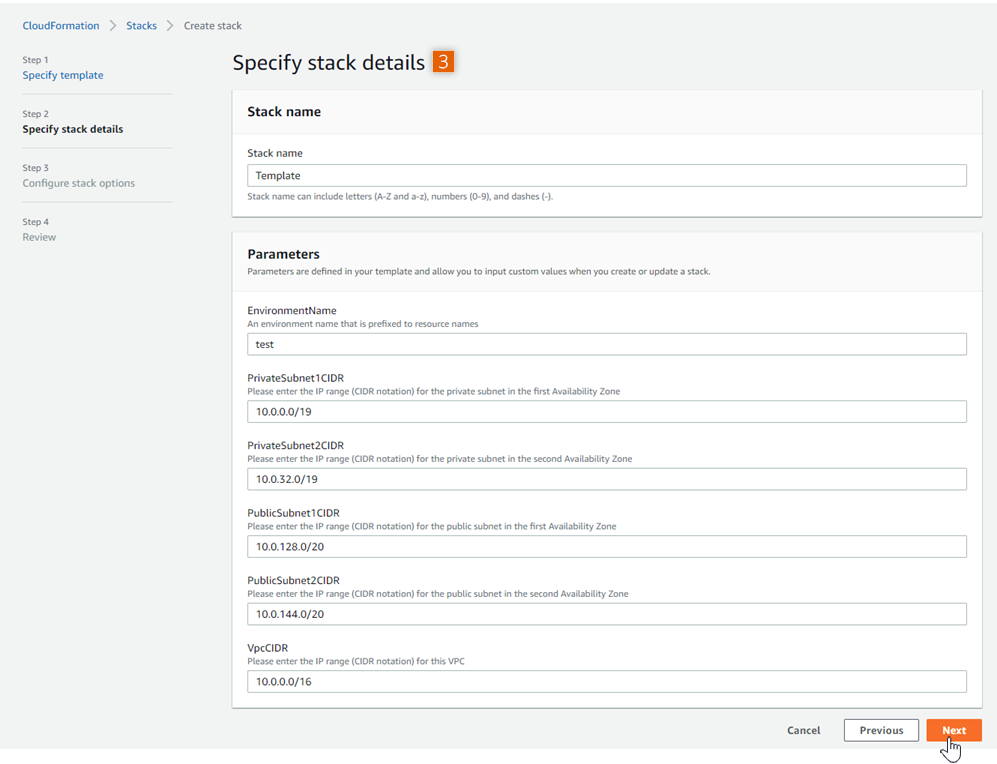 CloudFormation Template