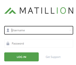 Login to Matillion