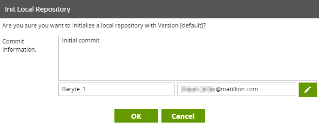 Init local repository