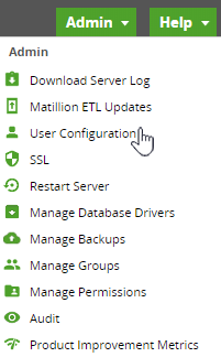 Admin_User Configuration